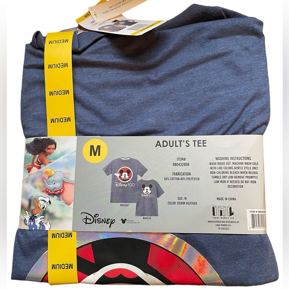 Unisex Disney 100 Years of Wonder Mickey Mouse Shirt - Picture 5 of 7